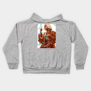 aurora aksnes singer Kids Hoodie